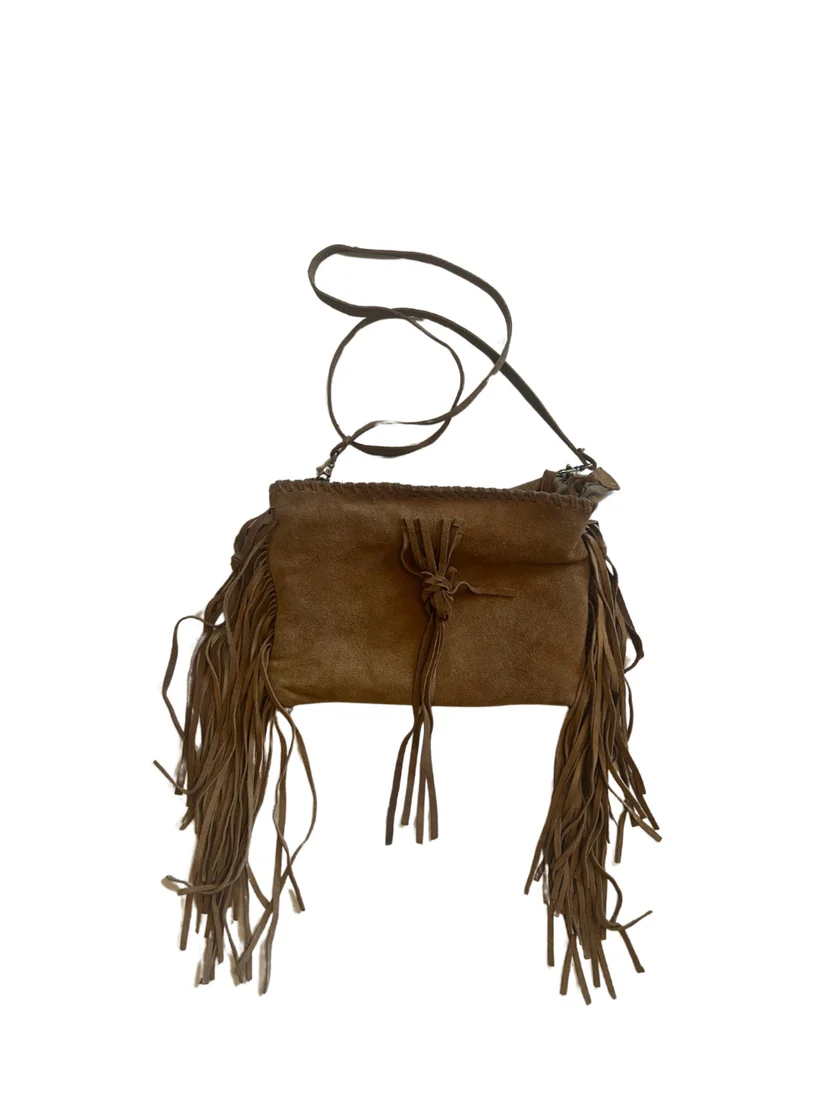 vintage franjes tas