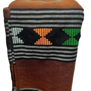 katoenen sjaal kleurig